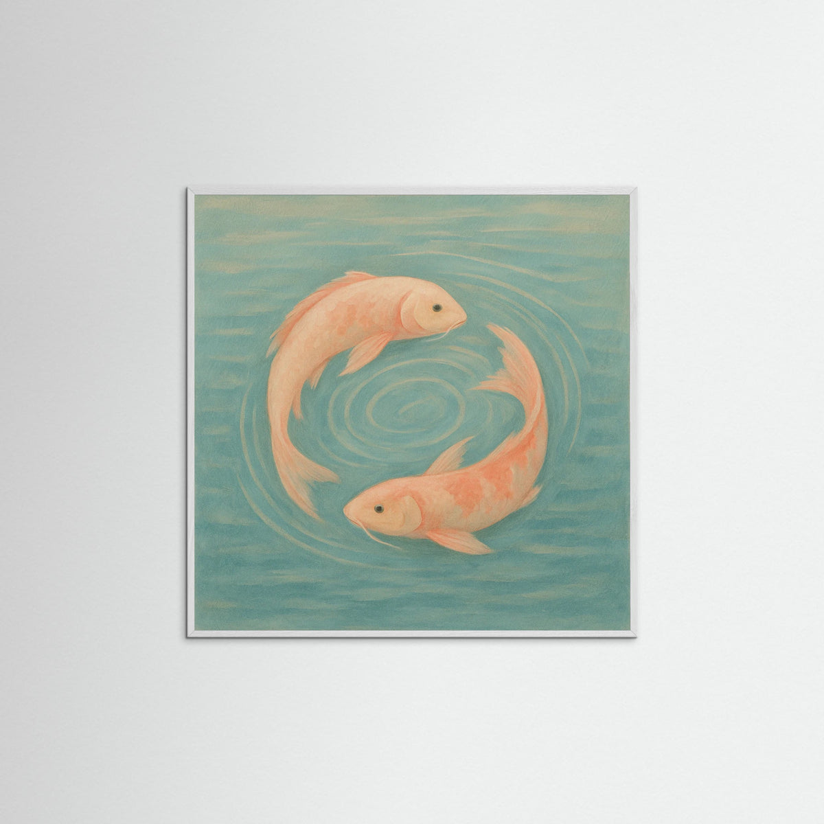 White Wood Square Tranquil Waters