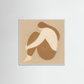 White Wood Square Warm Shape