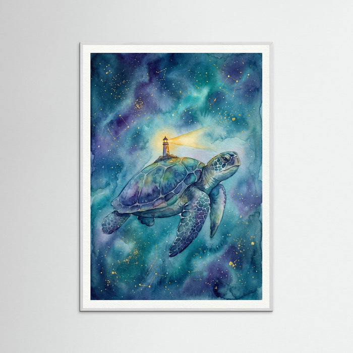 White Wood Starry Whale Companion