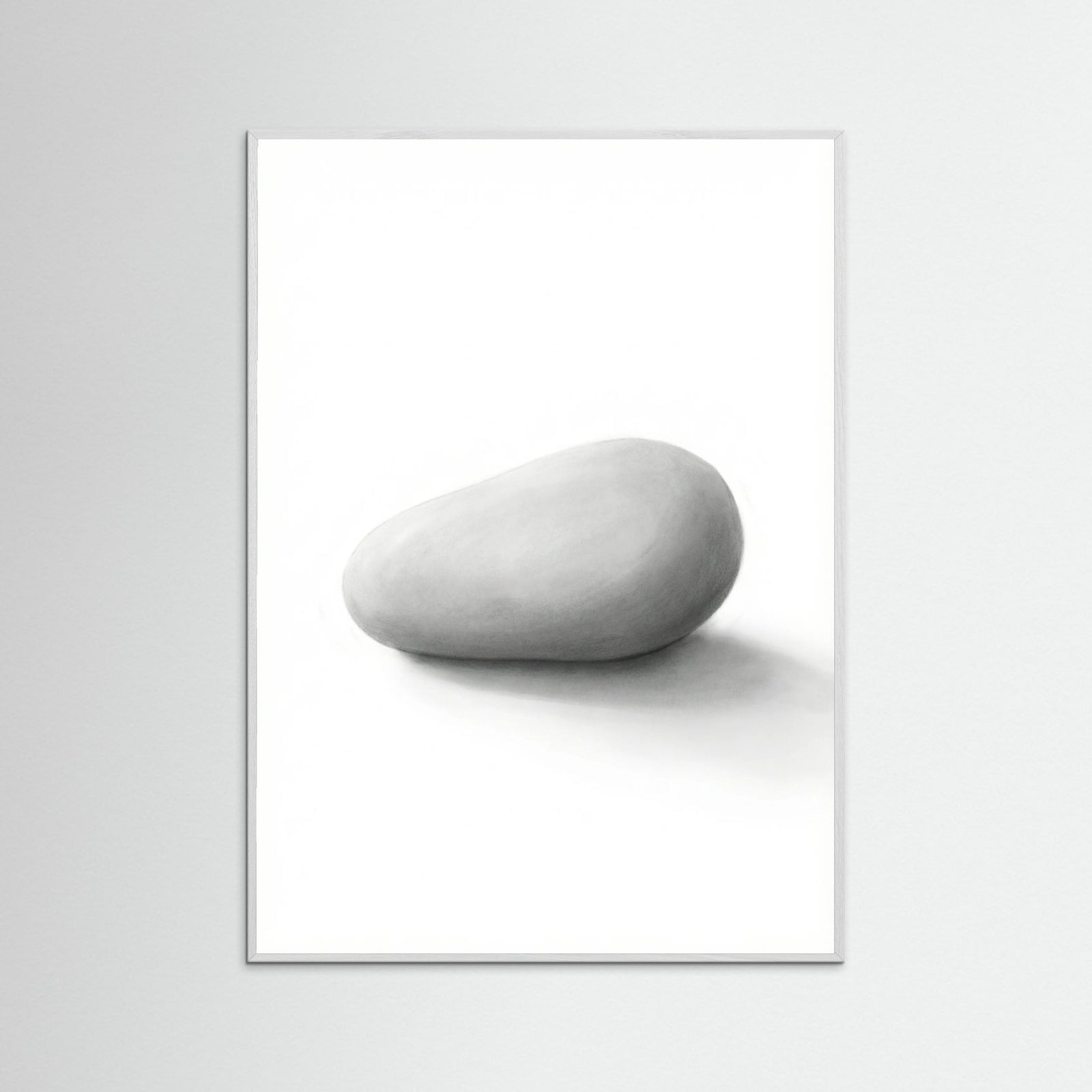 White Wood Stone Balance