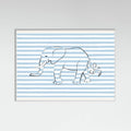Poster Stripe Elephant – poster e stampa artistica