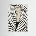 Striped Coat Poster – plakat og kunsttryk