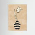 White Wood Striped Daisies