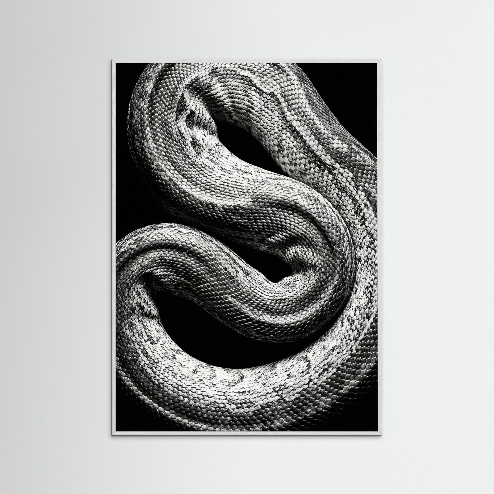 White Wood Striped Elegance