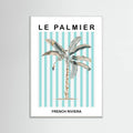 Striped Palm Tree -juliste – juliste ja taidepainatus