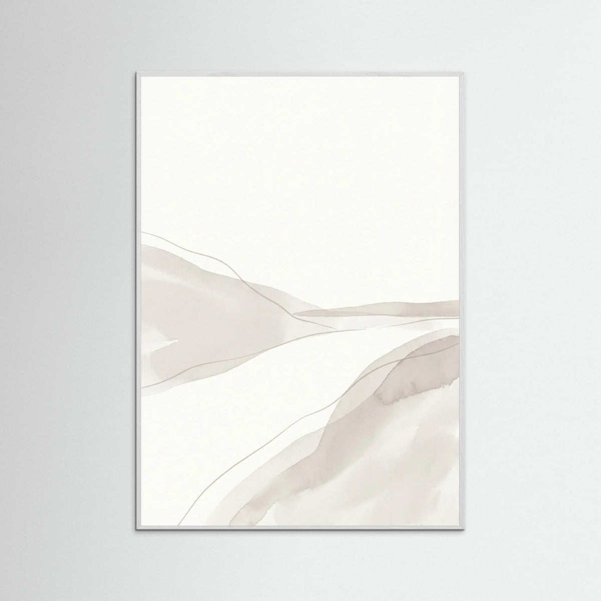 White Wood Subtle Serenity