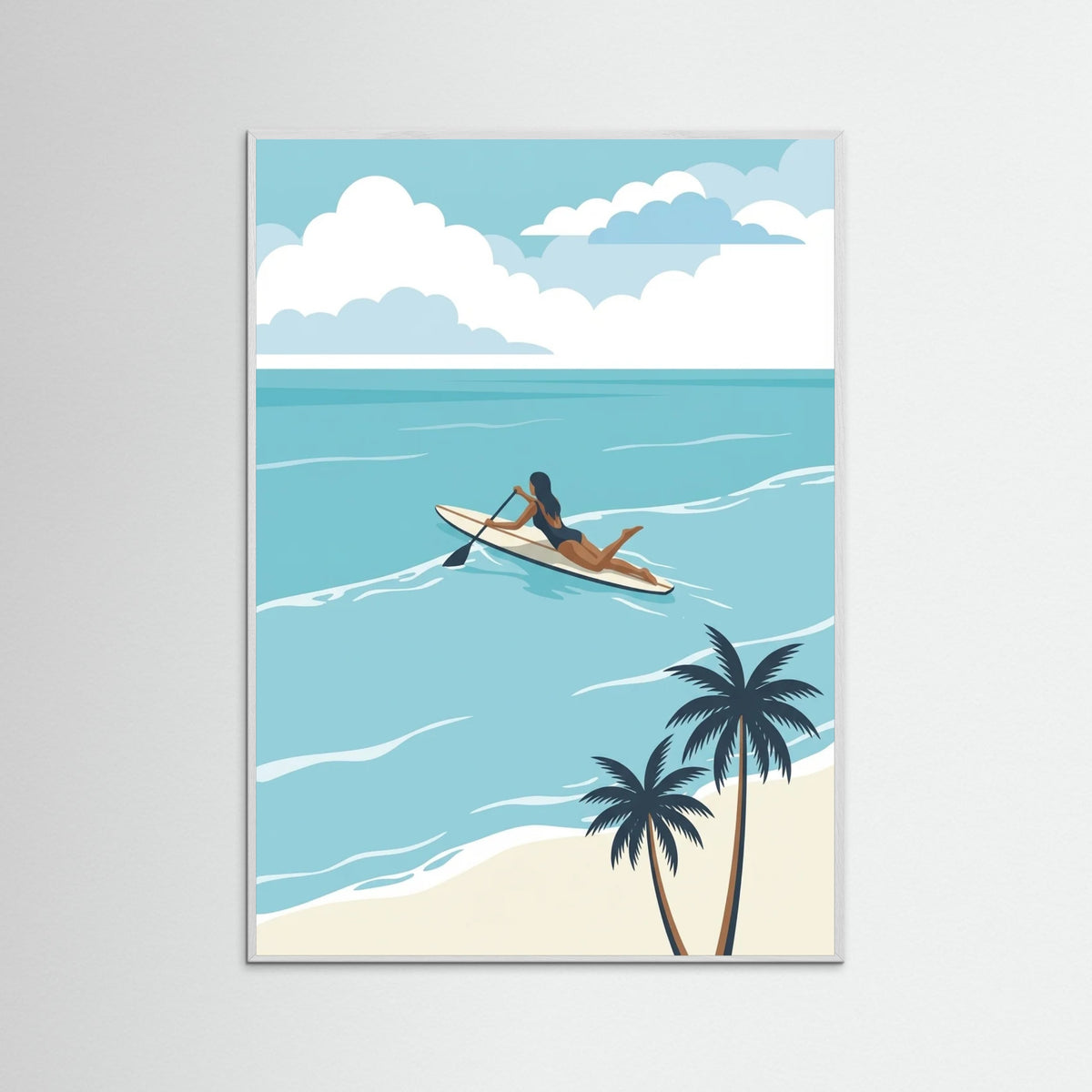 White Wood Summer Dive