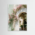 White Wood Sunlit Doorway