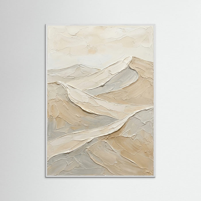 White Wood Sunlit Peaks