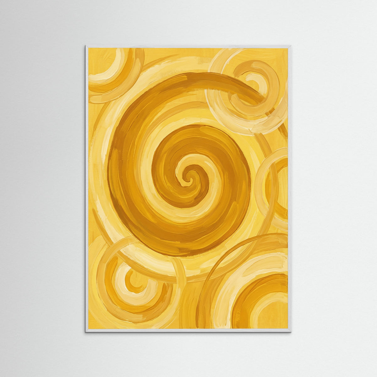 White Wood Sunlit Rings