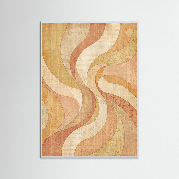 White Wood Sunlit Tapestry