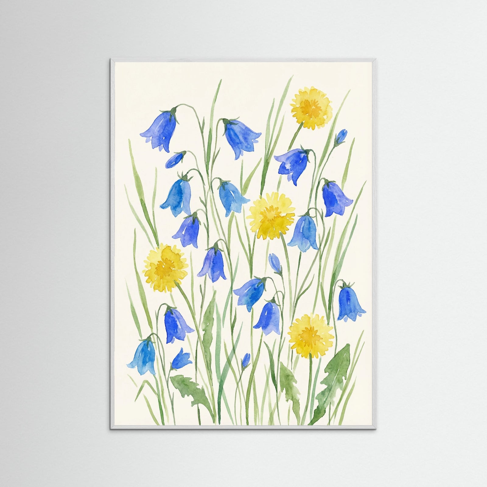 White Wood Sunny Bouquet