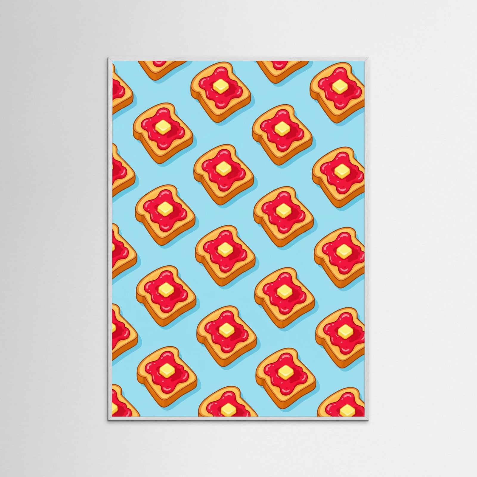 White Wood Sunny Side Pattern