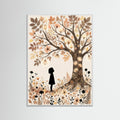 White Wood Sunny Silhouettes