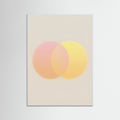White Wood Sunset Gradient Orb