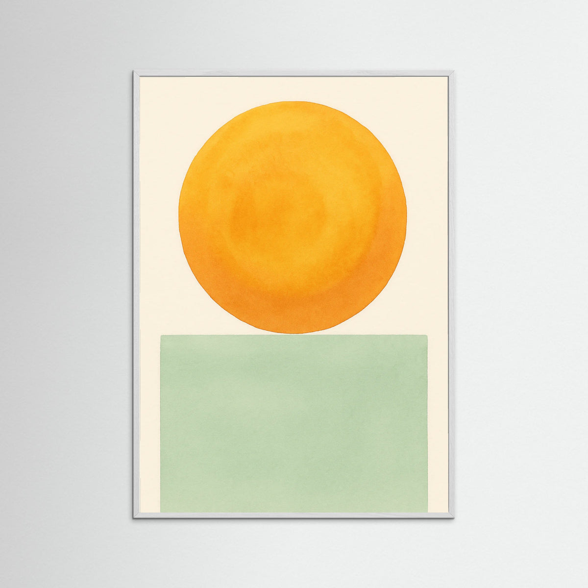 White Wood Sunset Melody