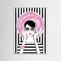 Sunshine Girl Poster – plakat og kunsttryk