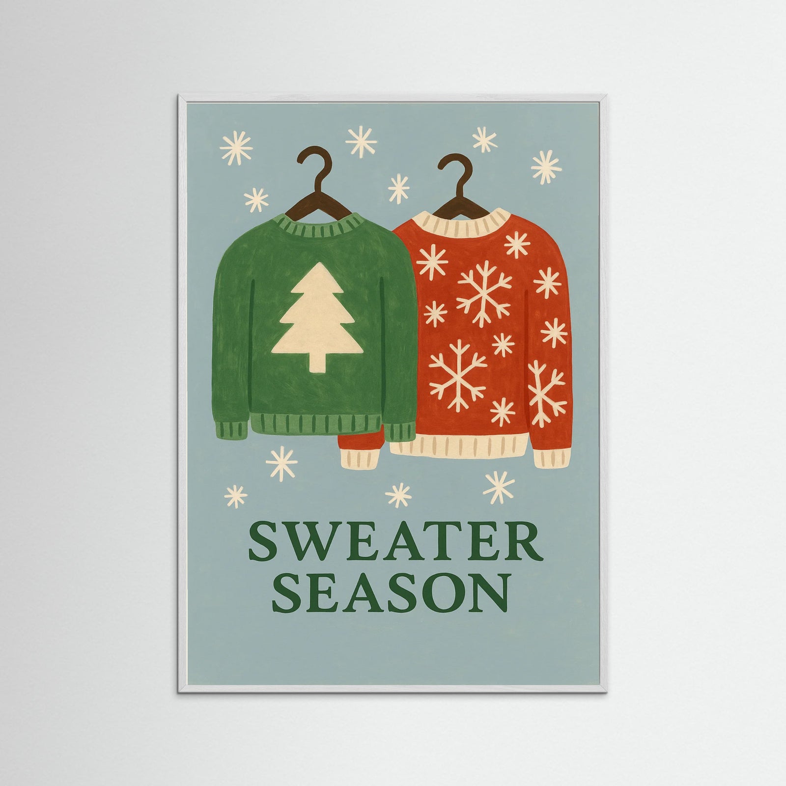 White Wood Sweater season