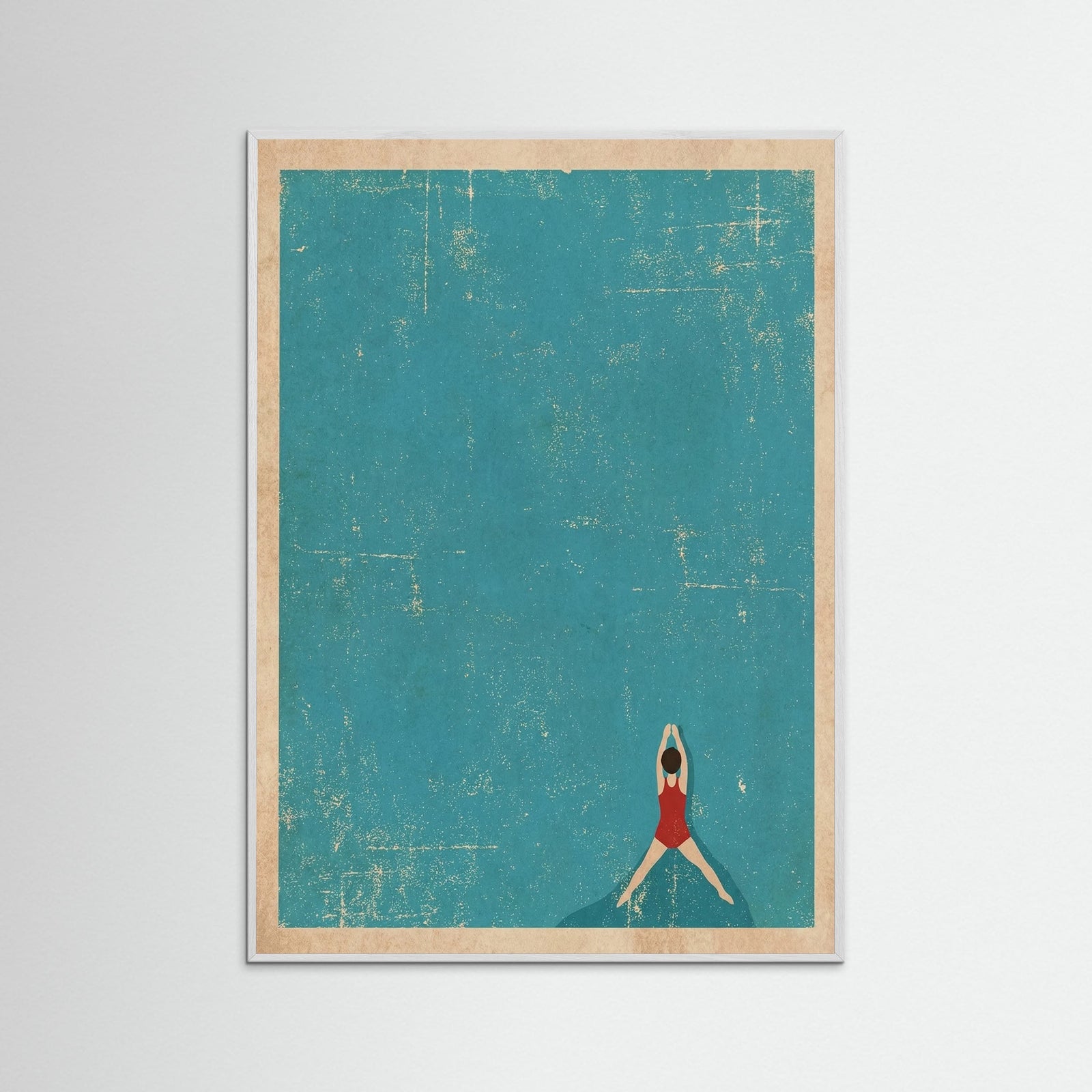 White Wood Swim Serenity