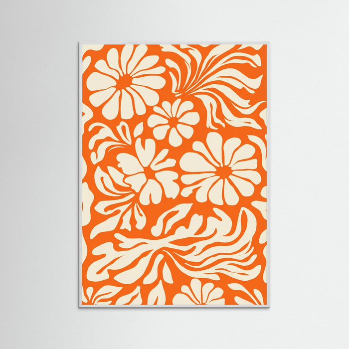 White Wood Tangerine Bloom