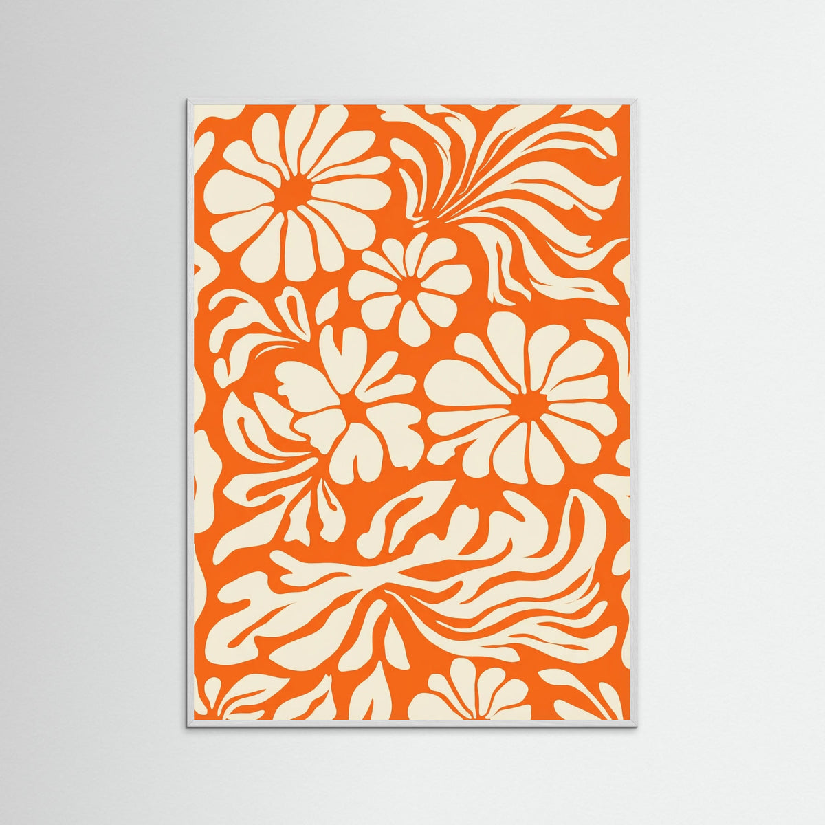 White Wood Tangerine Bloom