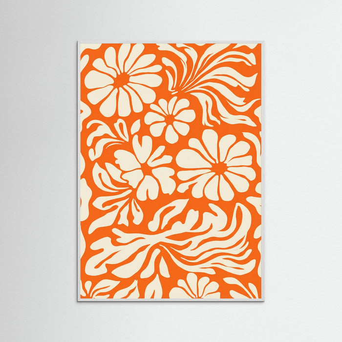 White Wood Tangerine Bloom