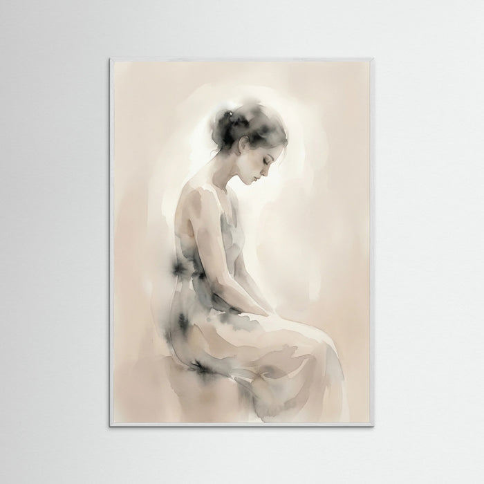 White Wood Tender Embrace