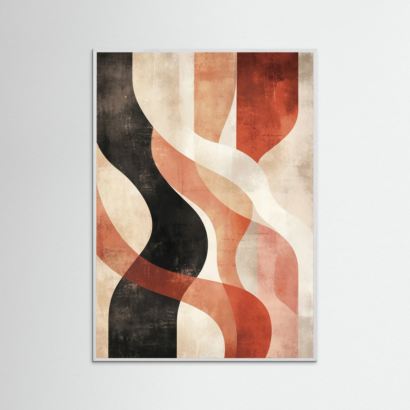 White Wood Terracotta Currents