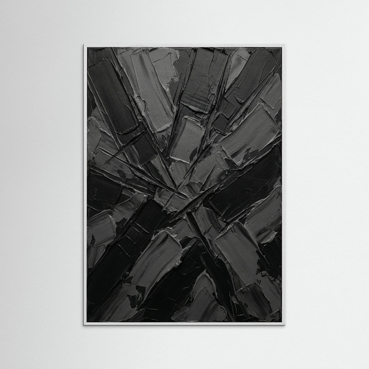 White Wood Textured Abyss