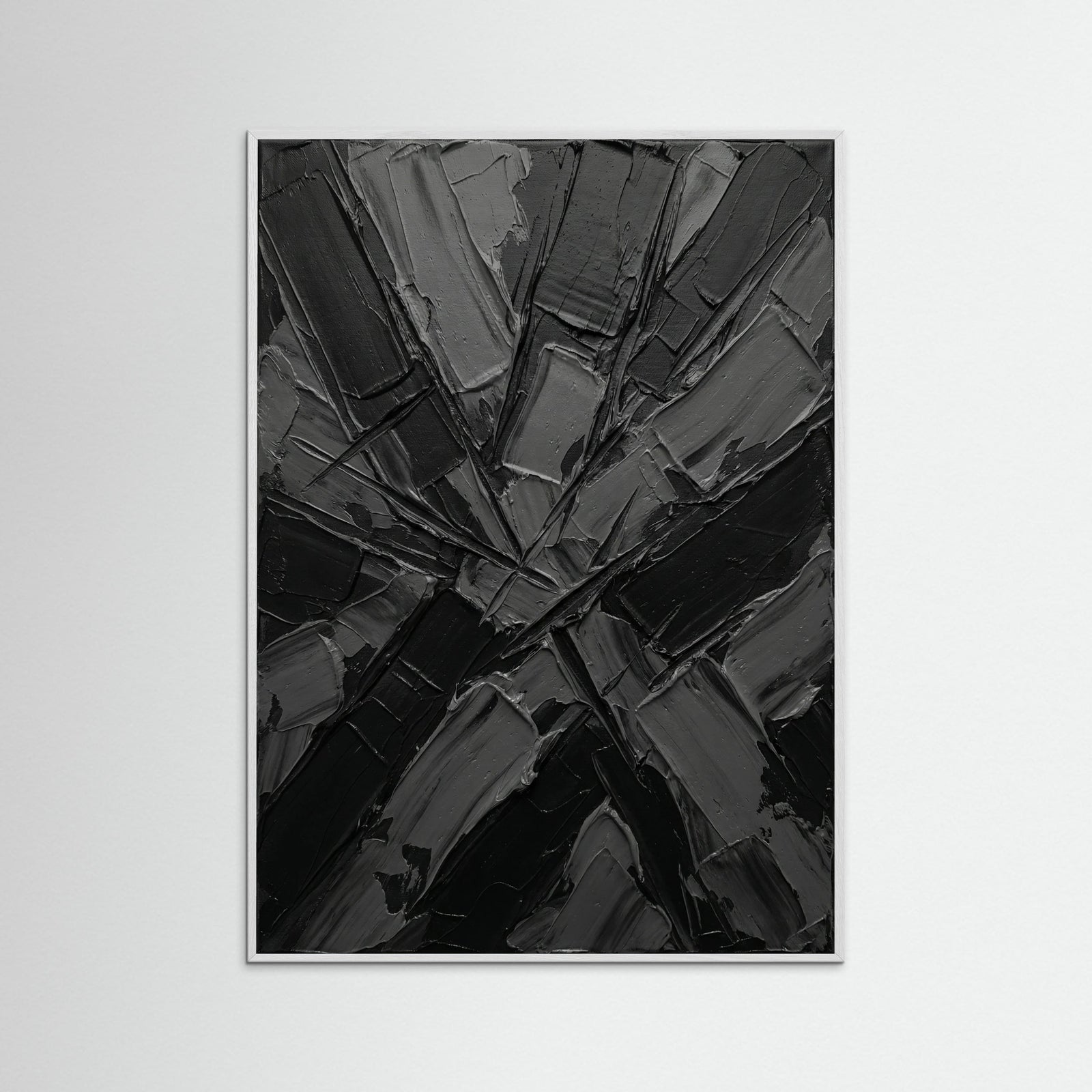 White Wood Textured Abyss