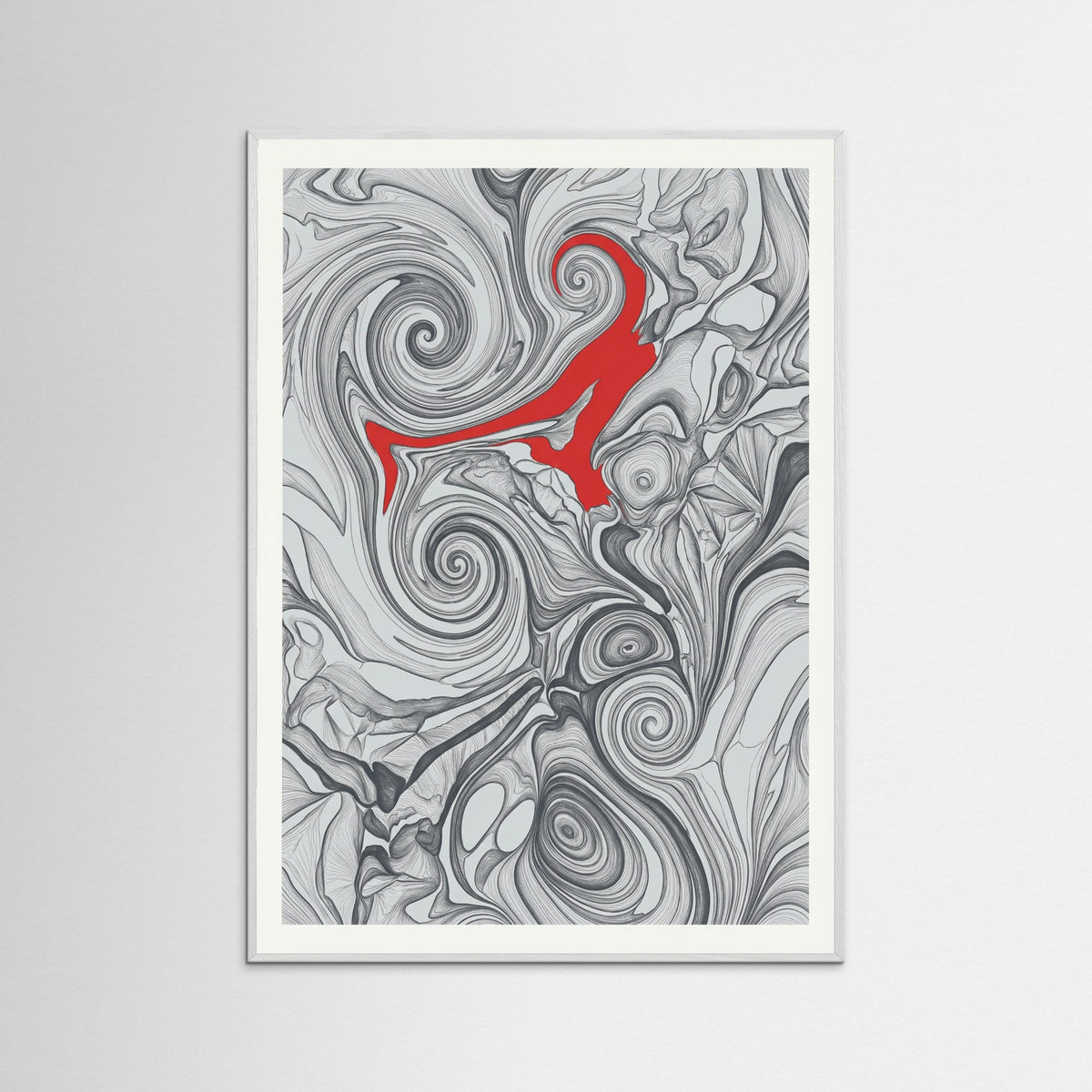 White Wood Textured Echoes