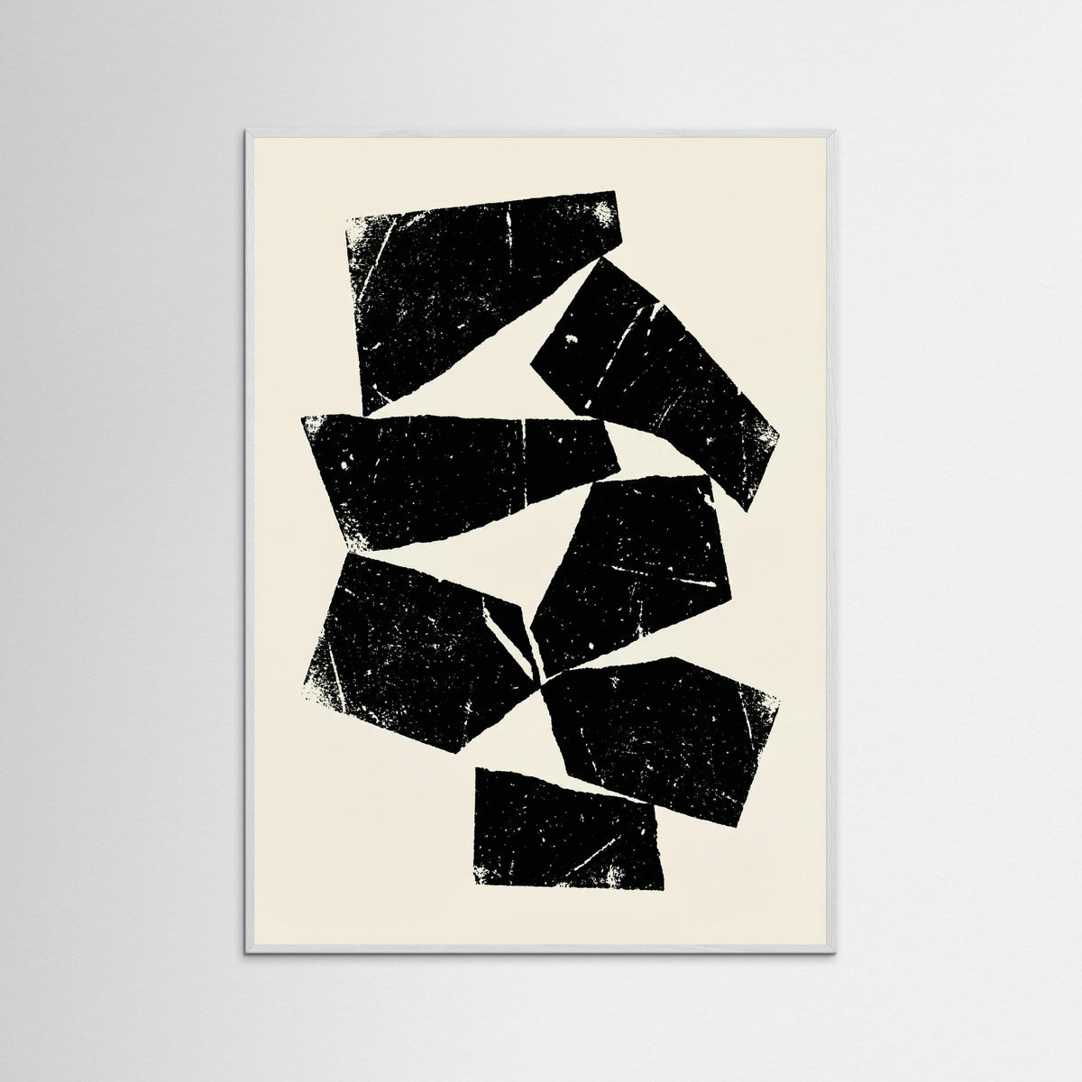 White Wood Textured Monoliths