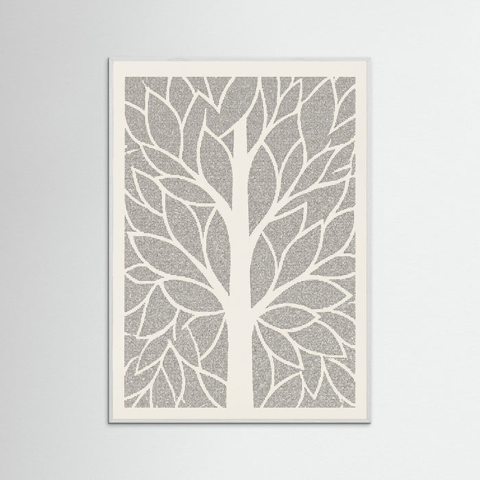 White Wood Textured Voids