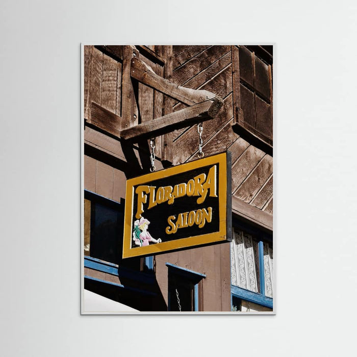 Plakat The Floradora Saloon – plakat i druk artystyczny
