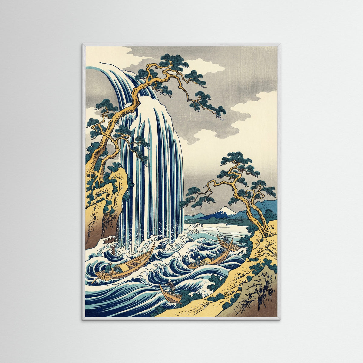 White Wood The Great Wave