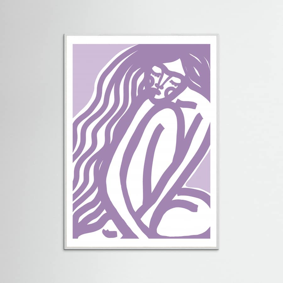 Poster The Silence (Purple) – poster e stampa artistica