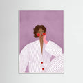 The Woman With the Pink Glove Poster – poster and art print