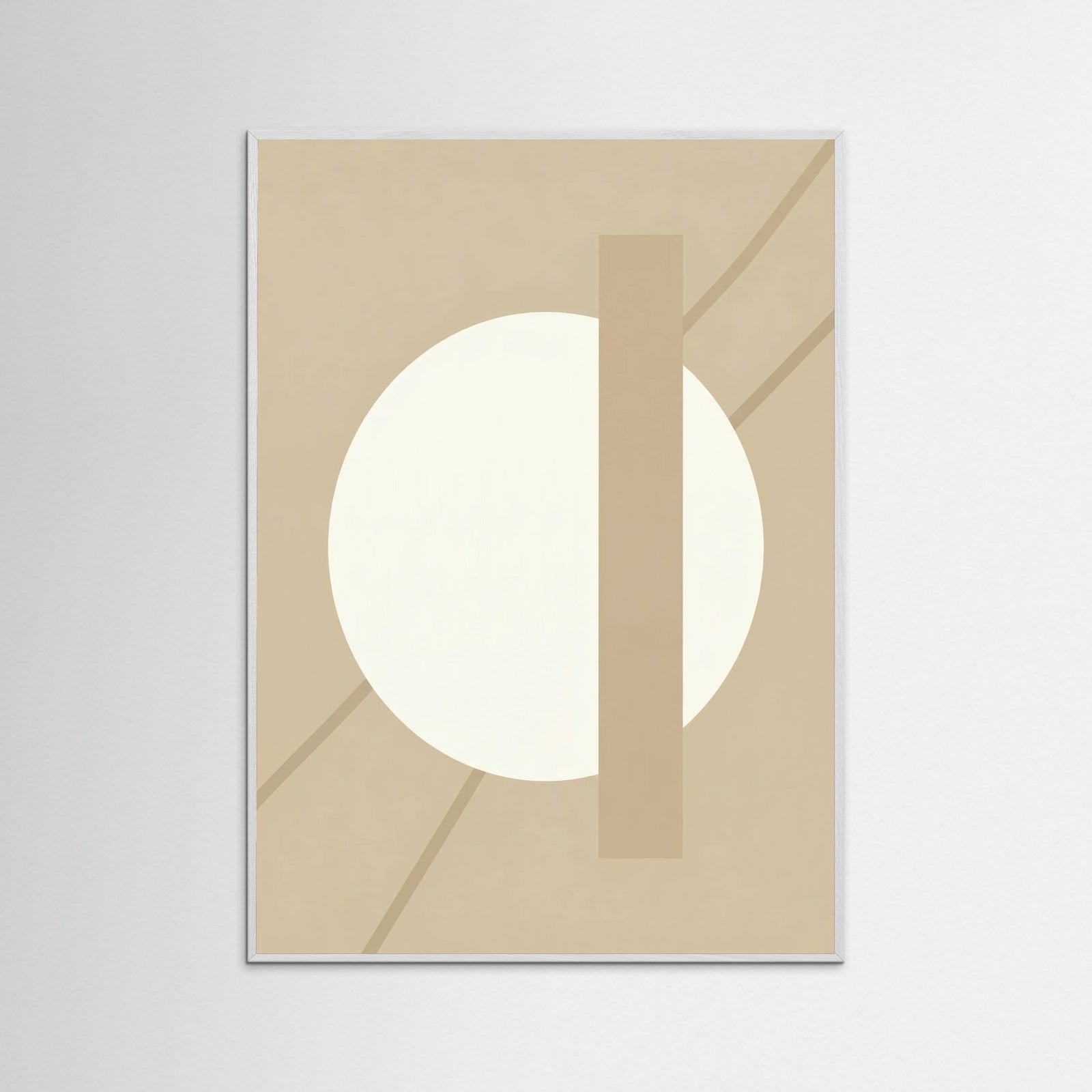 White Wood Tilted Harmony