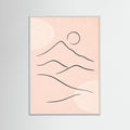 White Wood Tranquil Outline