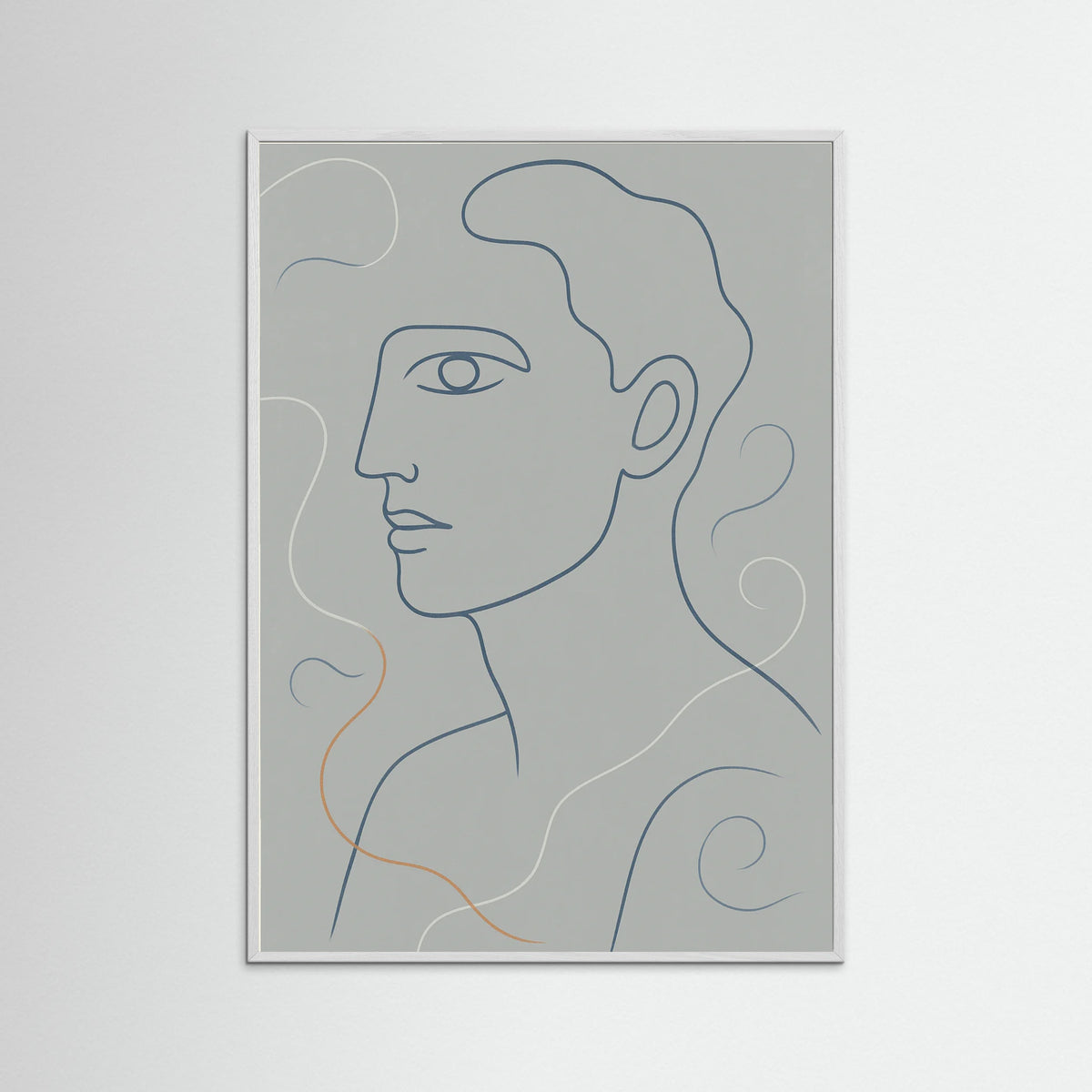 White Wood Tranquil Strokes