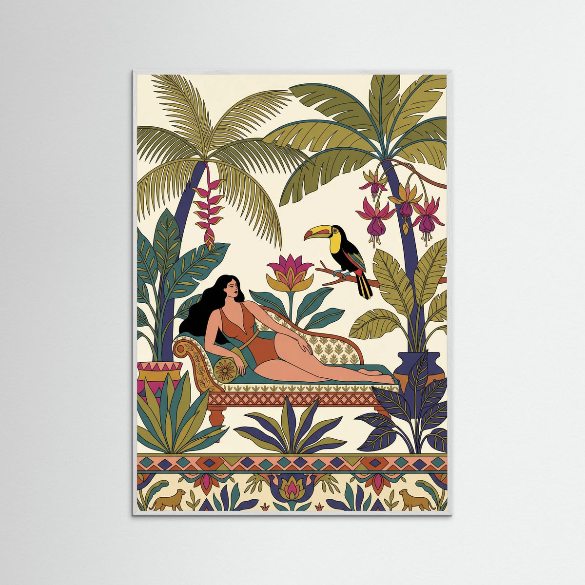 White Wood Tropicana Dreams
