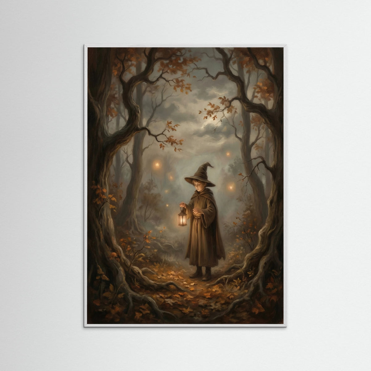 White Wood Twilight Procession