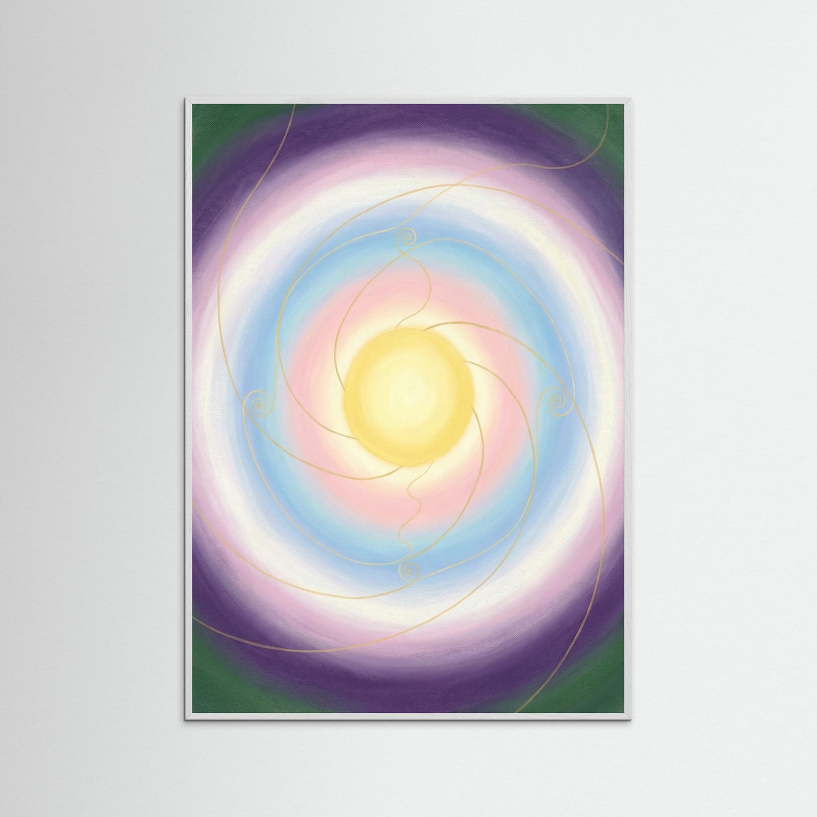 White Wood Universal Heart