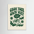 White Wood Uplifting Retro Affirmation