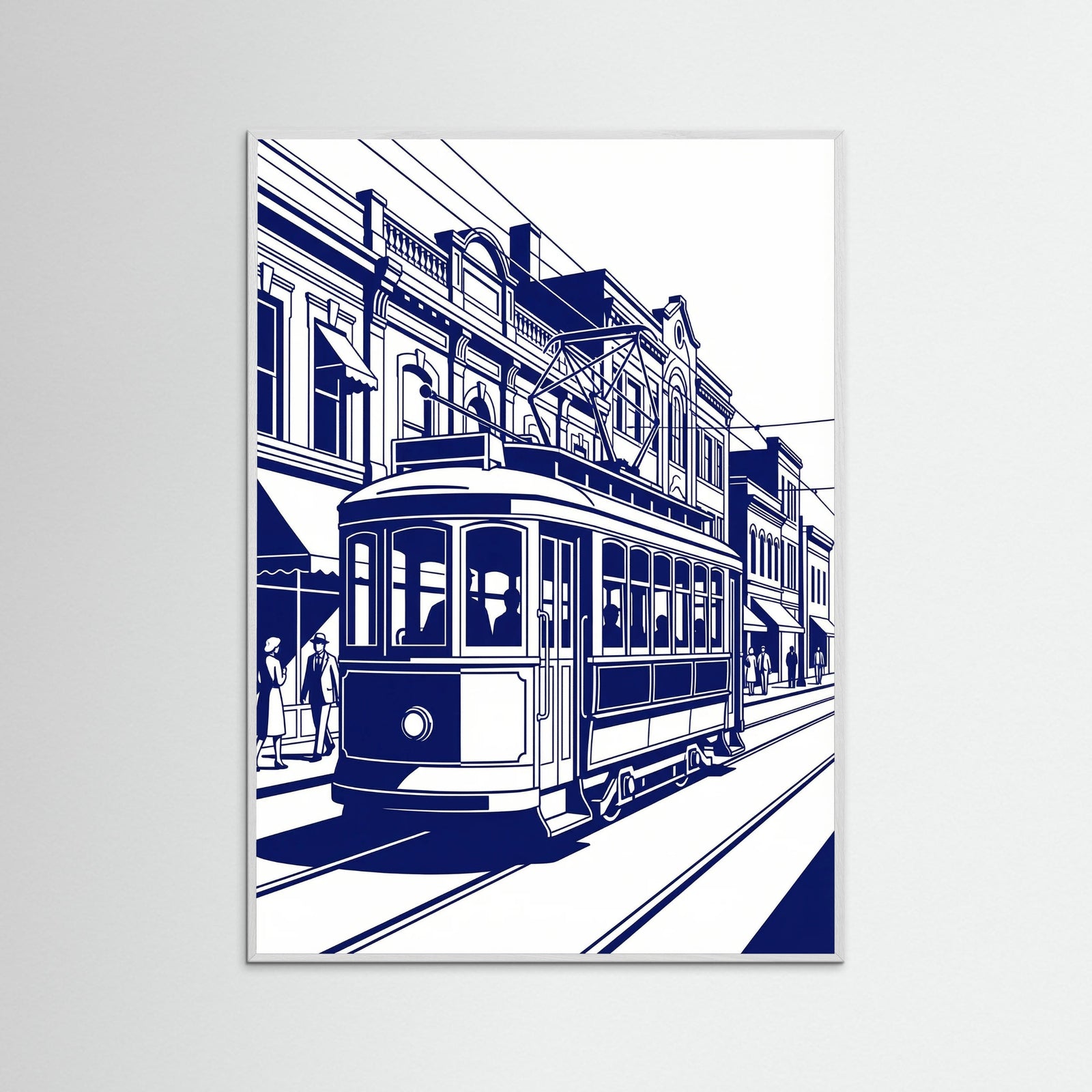 White Wood Urban Facade