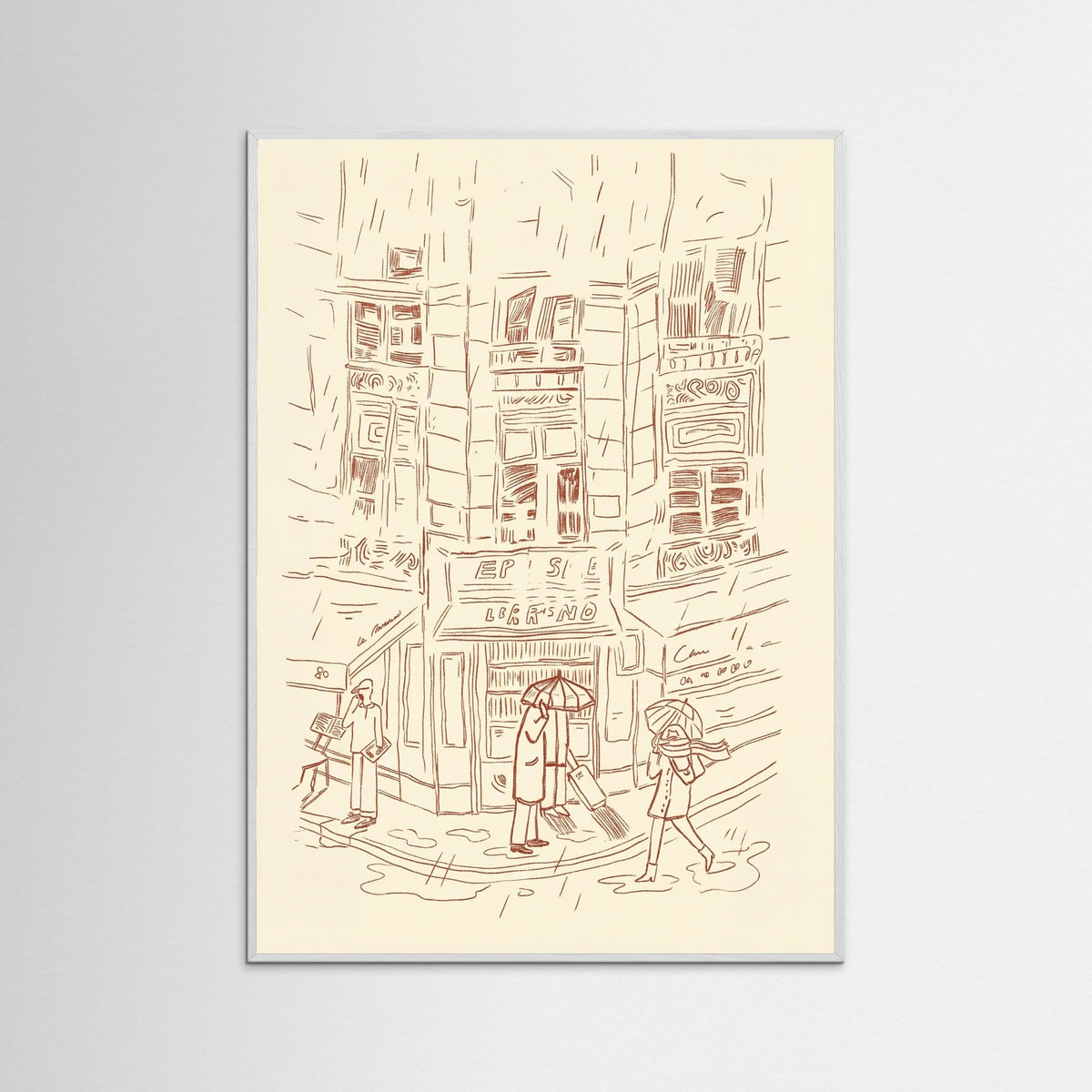White Wood Urban Rain Question