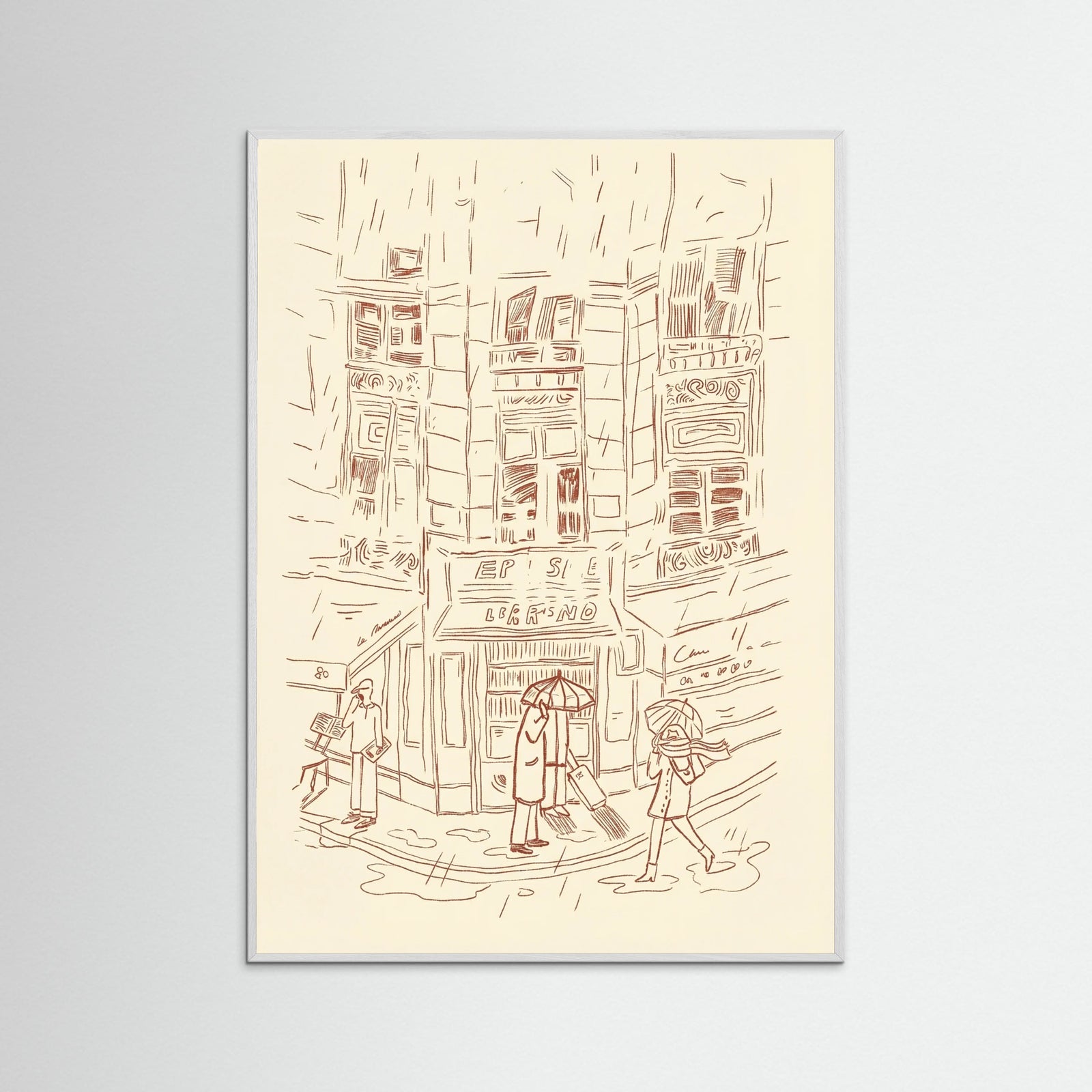White Wood Urban Rain Question