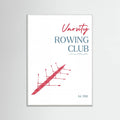 Varsity Rowing Club -juliste – juliste ja taidepainatus