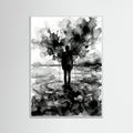 White Wood Veiled Emotion