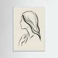 White Wood Veiled Grace